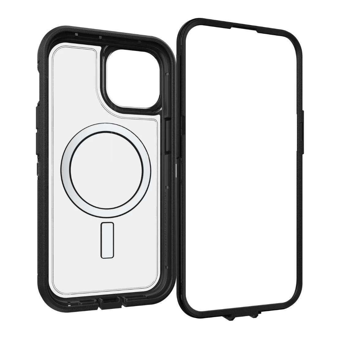 Otterbox Defender XT Clear MagSafe Case For IPhone 15 77-93336 - Black/Clear 5 Otterbox Defender XT Clear MagSafe Case For IPhone 15 77-93336 - Black/Clear - Image 3