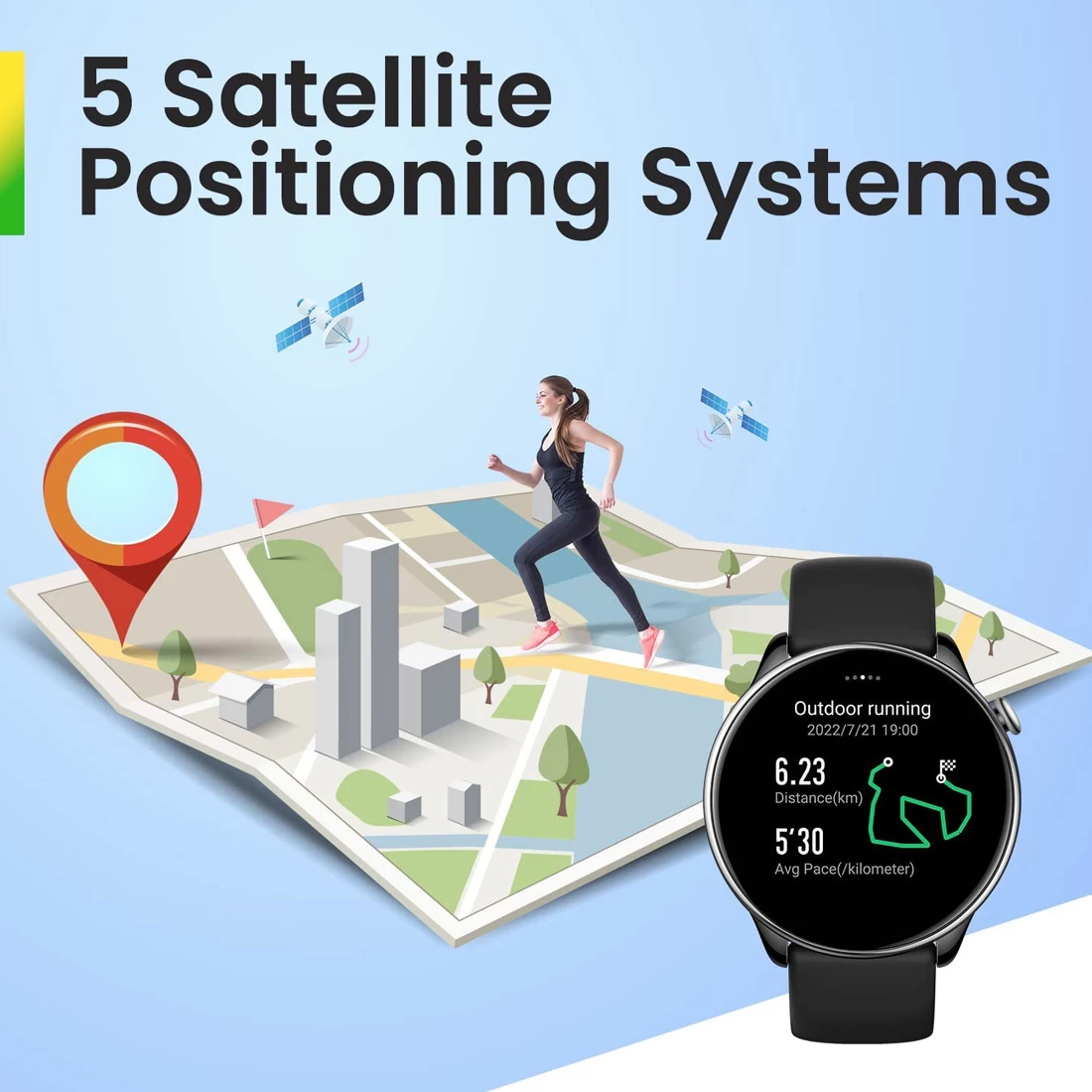 Amazfit GTR Mini Smart Watch (43mm) - Black 4 Amazfit GTR Mini Smart Watch (43mm) - Black - Image 2