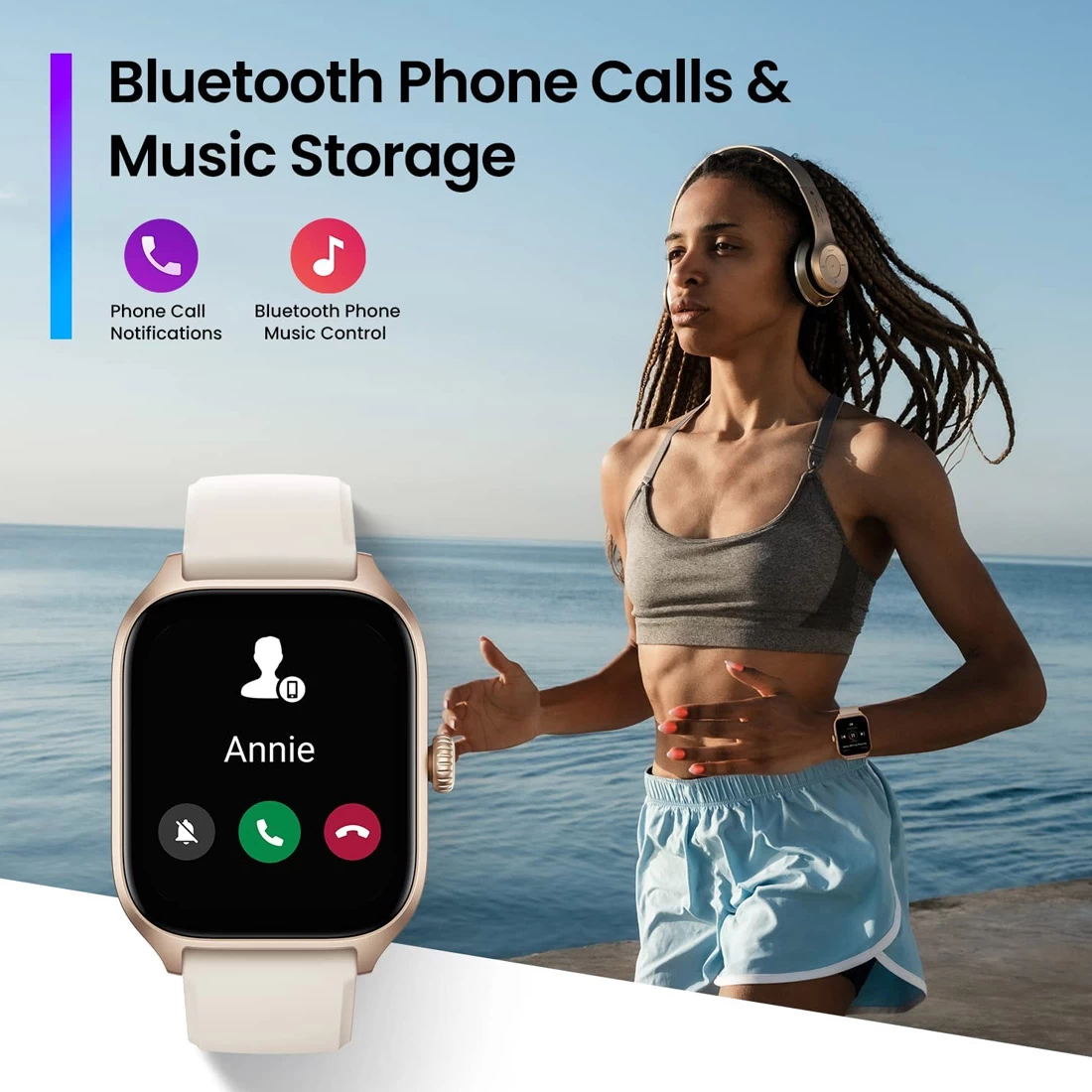 Amazfit GTS 4 Smart Watch (43mm) - Black 4 Amazfit GTS 4 Smart Watch (43mm) - Black - Image 2