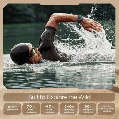 Amazfit T-Rex Pro 48mm Outdoor Smart Watch - Black 10 Amazfit T-Rex Pro 48mm Outdoor Smart Watch - Black -3C Electronics Store amazfit t rex pro smart watch balck 4