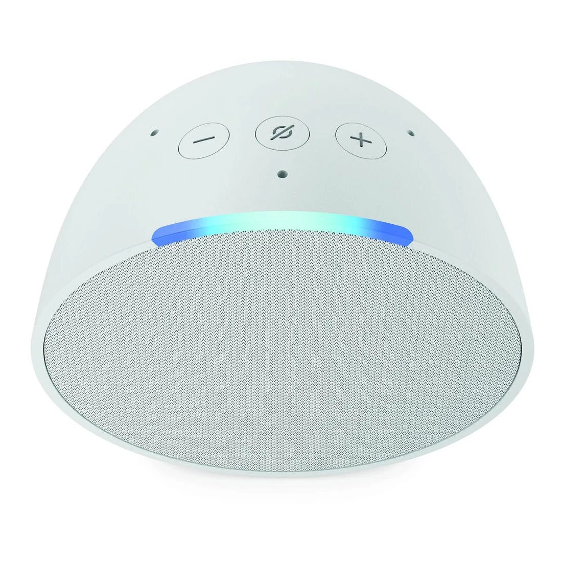 Amazon Echo Pop Compact Smart Speaker - Glacier White 4 Amazon Echo Pop Compact Smart Speaker - Glacier White - Image 2