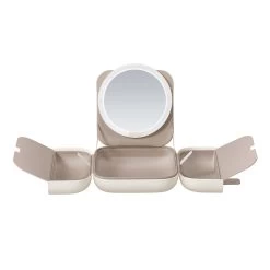 AMIRO Cube S Portable LED Magnetic Bag Mirror - White -3C Electronics Store amiro m2 cube bag mirror 3