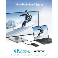 Anker 332 USB-C Hub (5-in-1, 4K HDMI) 12 Anker 332 USB-C Hub (5-in-1, 4K HDMI) -3C Electronics Store anker 332 usb c hub 5 in 1 4k hdmi5