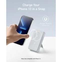 Anker 633 Magnetic Battery (MagGo) - White -3C Electronics Store anker 633 magnetic battery maggo white7