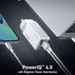 Anker 735 Charger (GaNPrime 65W) - White -3C Electronics Store anker 735 charger ganprime 65w white3