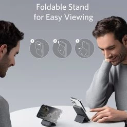 Anker 622 Magnetic Battery (MagGo) 5000mAh A1611H11 - Black -3C Electronics Store anker magnetic foldable wireless 2