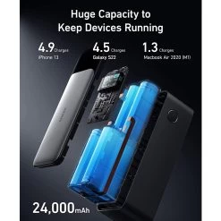 Anker 737 Portable Power Bank 140W 24000mAh -3C Electronics Store anker powercore portable charger 2