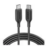Anker PowerLine III 543 USB-C To USB-C 100W 2.0 Cable 1.8m - Black -3C Electronics Store anker powerline iii usb c to usb c 100w 2 0 cable 6ft black 1 1