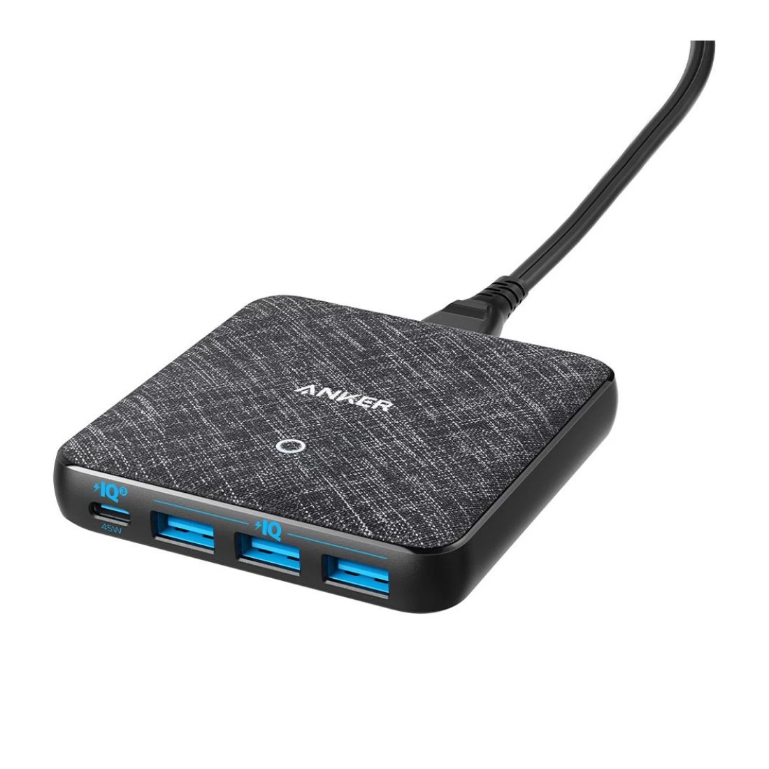 Anker PowerPort Atom III Slim Wall Charger (Four Ports) - Black 3 Anker PowerPort Atom III Slim Wall Charger (Four Ports) - Black