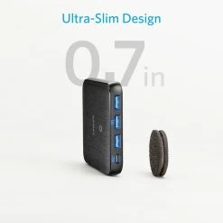 Anker PowerPort Atom III Slim Wall Charger (Four Ports) - Black 13 Anker PowerPort Atom III Slim Wall Charger (Four Ports) - Black -3C Electronics Store anker powerport atom iii slim wall charger four ports black3