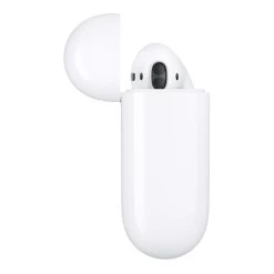 Apple AirPods (2nd Gen) With Wireless Charging Case MRXJ2ZA/A - White -3C Electronics Store apple airpods gen 2 with charging case side 1