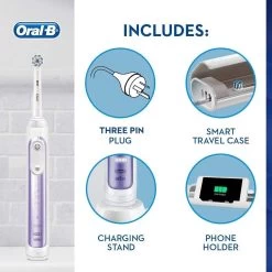 Oral B Oral-B Genius 9000 Electric Toothbrush - Orchid Purple -3C Electronics Store apple thunderbolt 4 pro cable 3 m 3