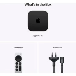 Apple TV 4K Wi-Fi + Ethernet 128GB (3rd Gen) MN893X/A -3C Electronics Store apple tv 4k wi fi ethernet 128gb 2022 1