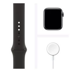 Apple Watch Series 6 40mm (GPS + Cellular) Space Grey Aluminum Case W/ Black Sport Band -3C Electronics Store apple watch 40mm series 6 space grey aluminum case 1