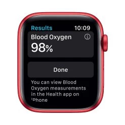 Apple Watch Series 6 44mm (Product) Red Aluminium Case W/ Red Sport Band GPS + Cellular -3C Electronics Store apple watch series 6 44mm red aluminium case w red sport band display2 1 1