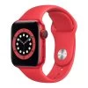 Apple Watch Series 6 44mm (Product) Red Aluminium Case W/ Red Sport Band GPS + Cellular -3C Electronics Store apple watch series 6 44mm red aluminium case w red sport band main 1 1