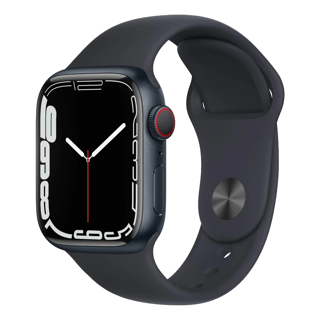 Apple Watch Series 7 41mm Midnight Aluminium Case W/ Midnight Sport Band GPS + Cellular 3 Apple Watch Series 7 41mm Midnight Aluminium Case W/ Midnight Sport Band GPS + Cellular