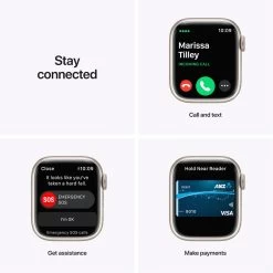 Apple Watch Series 7 41mm Midnight Aluminium Case W/ Midnight Sport Band GPS + Cellular 15 Apple Watch Series 7 41mm Midnight Aluminium Case W/ Midnight Sport Band GPS + Cellular -3C Electronics Store apple watch series 7 41mm starlight aluminium case 2 1