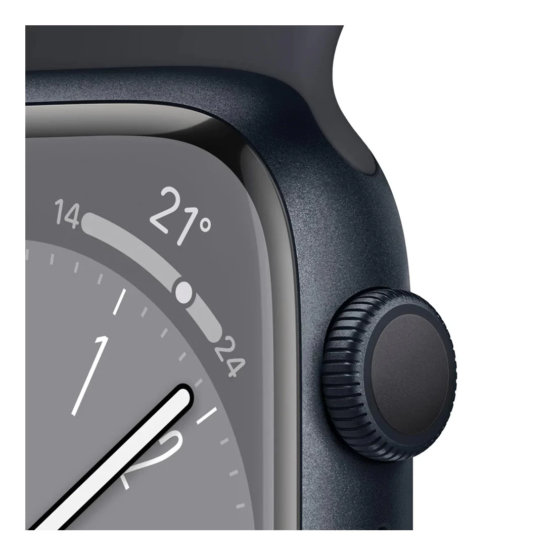 Apple Watch Series 8 41mm Midnight Aluminum Case W/ Midnight Sport Band GPS 5 Apple Watch Series 8 41mm Midnight Aluminum Case W/ Midnight Sport Band GPS - Image 3