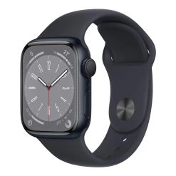 Apple Watch Series 8 45mm Midnight Aluminum Case W/ Midnight Sport Band GPS
