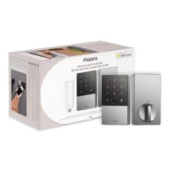 Aqara Smart Lock U100 (Silver) With E1 Hub Kit DL-D01D