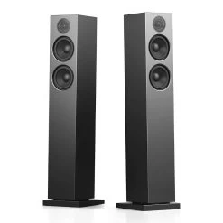 Audio Pro A36 WiFi Wireless Multiroom Floor Standing Tower Speakers - Black -3C Electronics Store audio pro a36 black 3