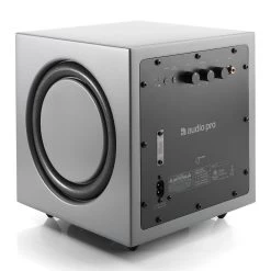 Audio Pro Addon C-SUB Compact WiFi Wireless Multiroom Powered Subwoofer - Grey -3C Electronics Store audio pro c sub grey 3
