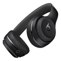 Beats Solo3 Wireless On-Ear Headphones - Black -3C Electronics Store beats solo 3 wireless on ear headphones black bottom