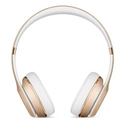 Beats Solo3 Wireless On-Ear Headphones - Gold -3C Electronics Store beats solo3 wireless headphones gold side