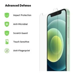 Belkin ScreenForce IonGlass Screen Protector For IPhone 12 Mini -3C Electronics Store belkin screenforce ionglass screen protector 3