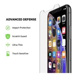 Belkin ScreenForce Tempered Glass Screen Protector For IPhone XS Max -3C Electronics Store belkin screenforce tempered glass screen protector 2