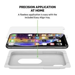 Belkin ScreenForce Tempered Glass Screen Protector For IPhone XS Max -3C Electronics Store belkin screenforce tempered glass screen protector 3