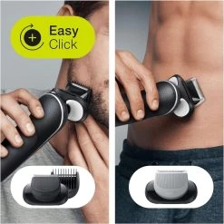 Braun Series 5 Easy Rinse Electric Shaver With Beard Trimmer Head & Charging Stand -3C Electronics Store braun series 5 5