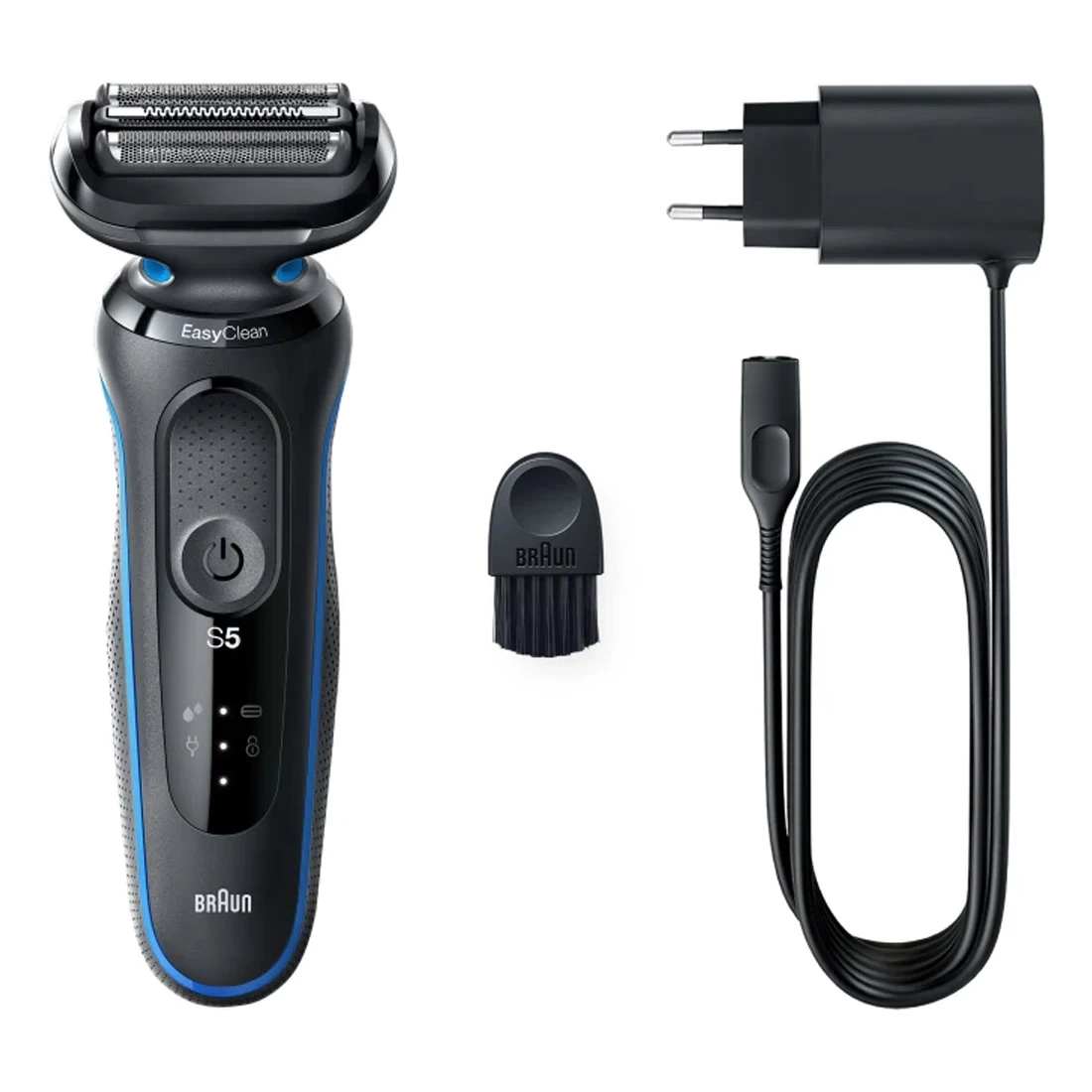 Braun Series 5 51-B1000s Wet & Dry Electric Shaver - Blue 4 Braun Series 5 51-B1000s Wet & Dry Electric Shaver - Blue - Image 2
