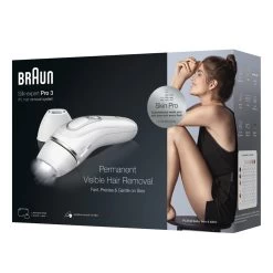 Braun Silk-expert Pro 3 IPL Long Term Hair Removal Device (PL3133) - White 9 Braun Silk-expert Pro 3 IPL Long Term Hair Removal Device (PL3133) - White -3C Electronics Store braun silk expert pro 3 ipl long term hair removal 1