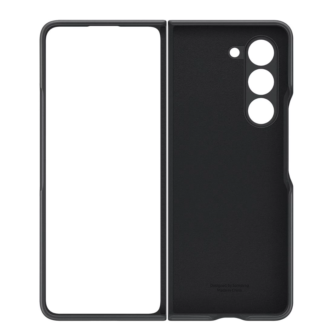 Samsung Galaxy Z Fold5 Eco-leather Case EF-VF946PBEGWW - Graphite 4 Samsung Galaxy Z Fold5 Eco-leather Case EF-VF946PBEGWW - Graphite - Image 2