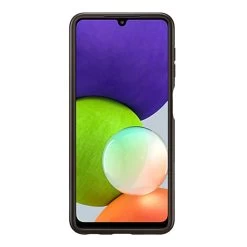Samsung Galaxy A22 4G Rear Soft Cover EF-QA225TBEGWW - Black -3C Electronics Store casu