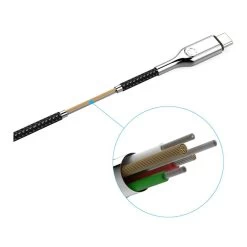 Cygnett Armoured 5A/100W 2.0 USB-C To USB-C Cable 2m CY2678PCTYC - Black 8 Cygnett Armoured 5A/100W 2.0 USB-C To USB-C Cable 2m CY2678PCTYC - Black -3C Electronics Store cy2678pctyc black3