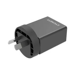 Cygnett PowerPlus 18W Wall Charger + Lightning To USB-C Cable - Black -3C Electronics Store cygnett powerplus 18w wall charger lightning to usb c cable black 1