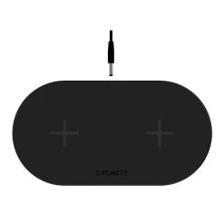 Cygnett TwoFold 20W Dual Wireless Phone Charger - Black -3C Electronics Store cygnett twofold 20w dual wireless phone charger black 6