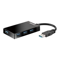 D Link D-Link DUB-1341 4 Port Super Speed USB 3.0 Hub - Black -3C Electronics Store d link dub 1341 4 port 3