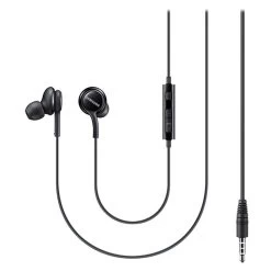 Samsung In-Ear Wired Earphones 3.5mm EO-IA500BBEGWW - Black -3C Electronics Store ds lfks
