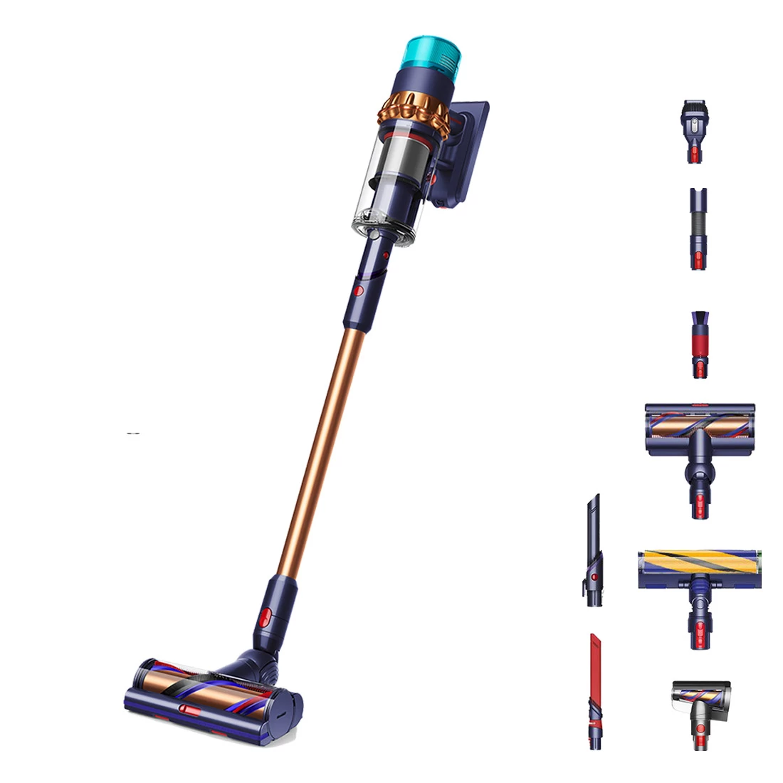 Dyson Gen5detect Complete 443109-01 - Prussian Blue/Copper 4 Dyson Gen5detect Complete 443109-01 - Prussian Blue/Copper - Image 2