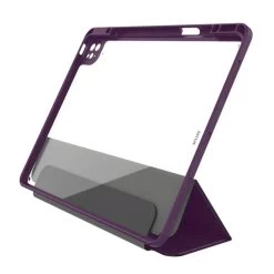EFM Aspen Folio Case Armour With D3O & Leather For IPad 10.2 - Purple -3C Electronics Store efm aspen folio case armour with d3o leather suits ipad 10 2 purple 2