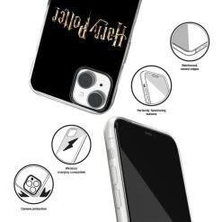 ERT Group Harry Potter 045 Licensed Phone Case IPhone 14 - Clear/Black -3C Electronics Store ert group harry potter 045 3