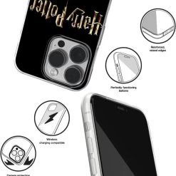 ERT Group Harry Potter 045 Licensed Phone Case IPhone 14 Pro - Black/Clear -3C Electronics Store ert group harry potter 045 pro 3
