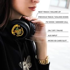 ERT Group Wireless Stereo Headphones With Mic Harry Potter 037 - Black 13 ERT Group Wireless Stereo Headphones With Mic Harry Potter 037 - Black -3C Electronics Store ert group wireless stereo 5