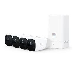 Eufy Security EufyCam 2 Pro 2K Wireless Home Security System (4 Pack)