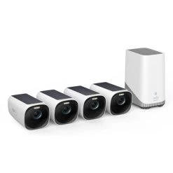 Eufy EufyCam 3 (S330) 4 Pack With HomeBase 3 T8873TW1