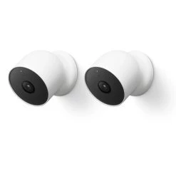 Google Nest Cam Wireless Camera GA01894-AU - 2 Pack